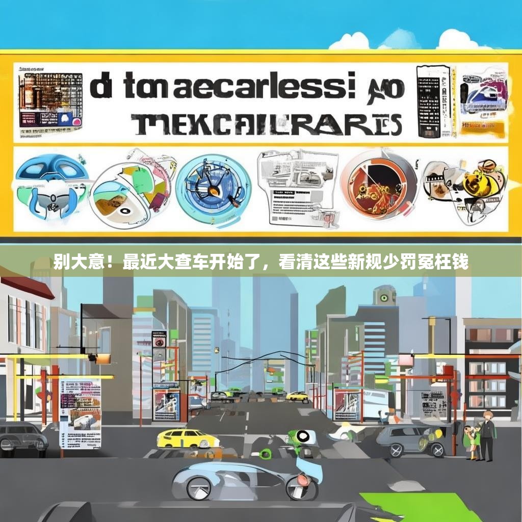 别大意！最近大查车开始了，看清这些新规少罚冤枉钱