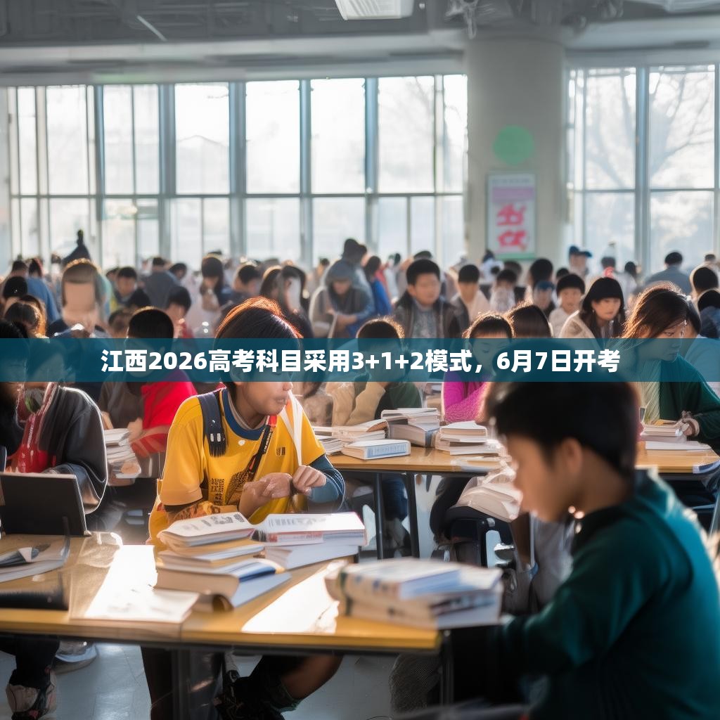 江西2026高考科目采用3+1+2模式，6月7日开考