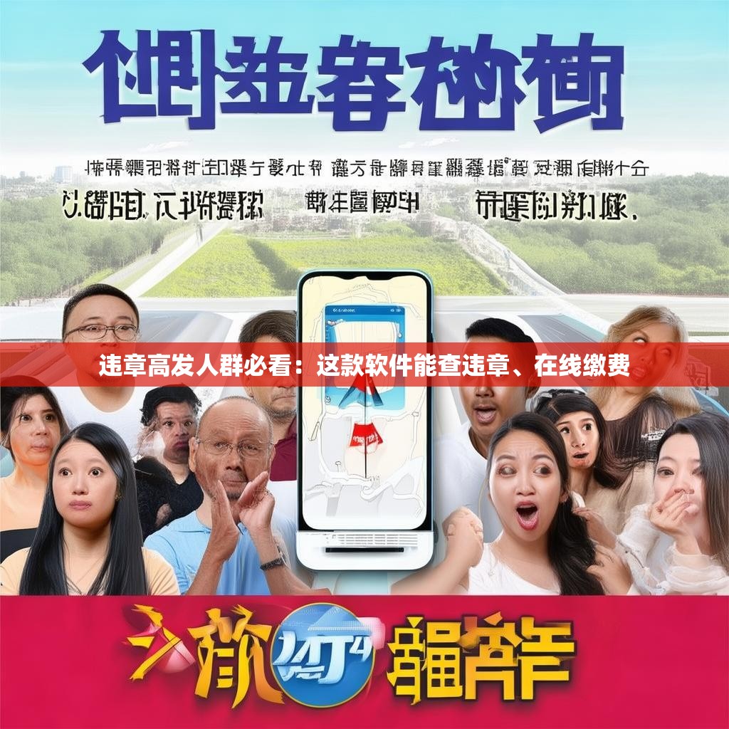 违章高发人群必看：这款软件能查违章、在线缴费